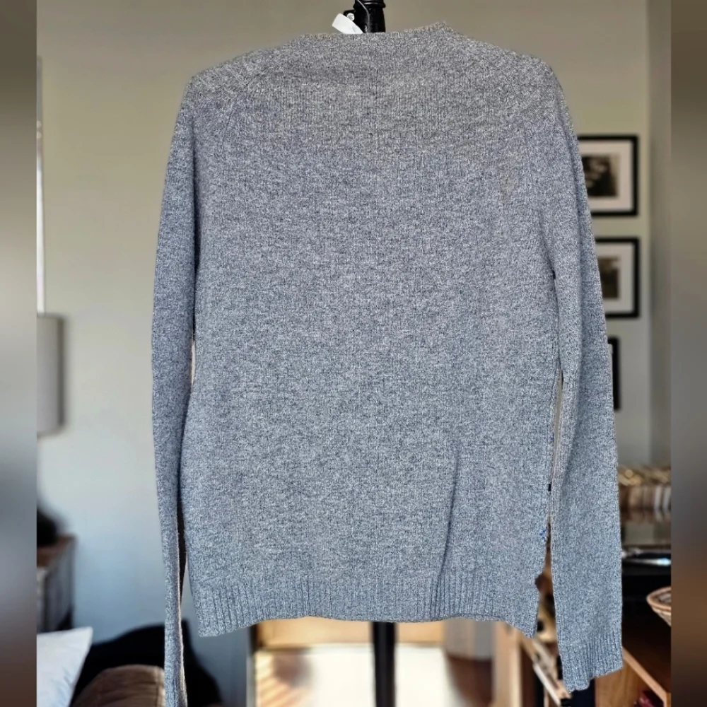 J. Crew Lambs Wool Argyle Sweater